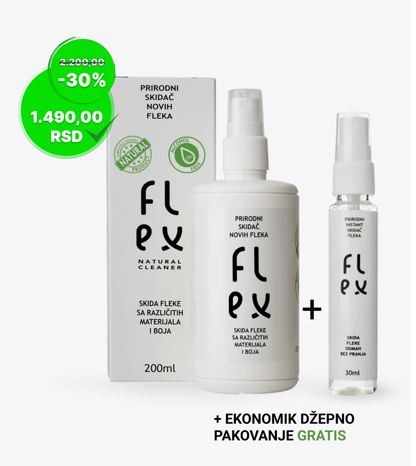 Flex Cleaner Home pakovanje sa kutijom