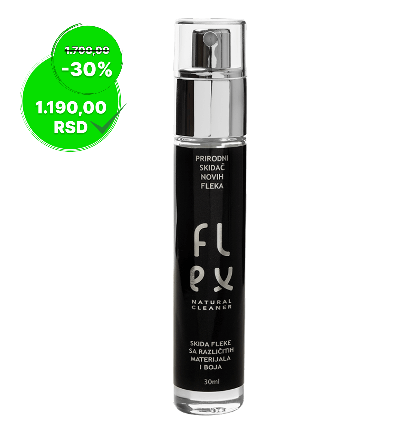 Flex Cleaner lux pakovanje crne boje