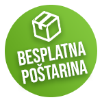Postarina PNG Ilustracija zelenog bedža za 100% bez alkohola